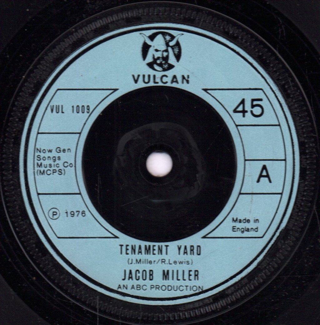 Jacob Miller - Tenament Yard - 7 Inch