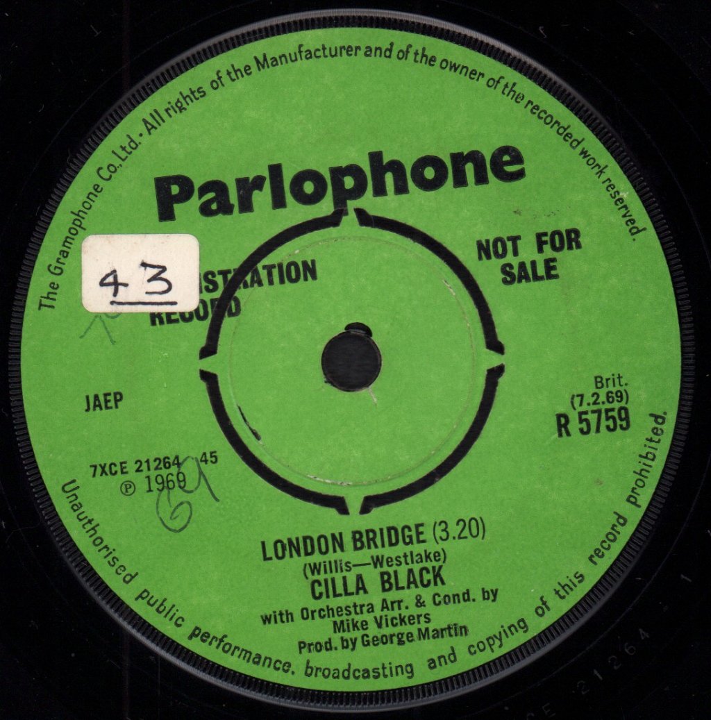 Cilla Black - Surround Yourself With Sorrow - 7 Inch