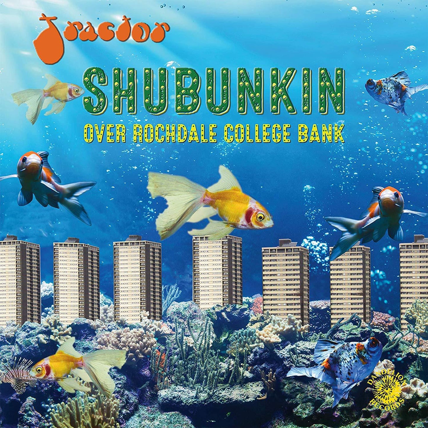 Tractor - Shubunkin Over Rochdale College Bank - Lp
