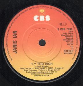 Janis Ian - Fly Too High - 7 Inch