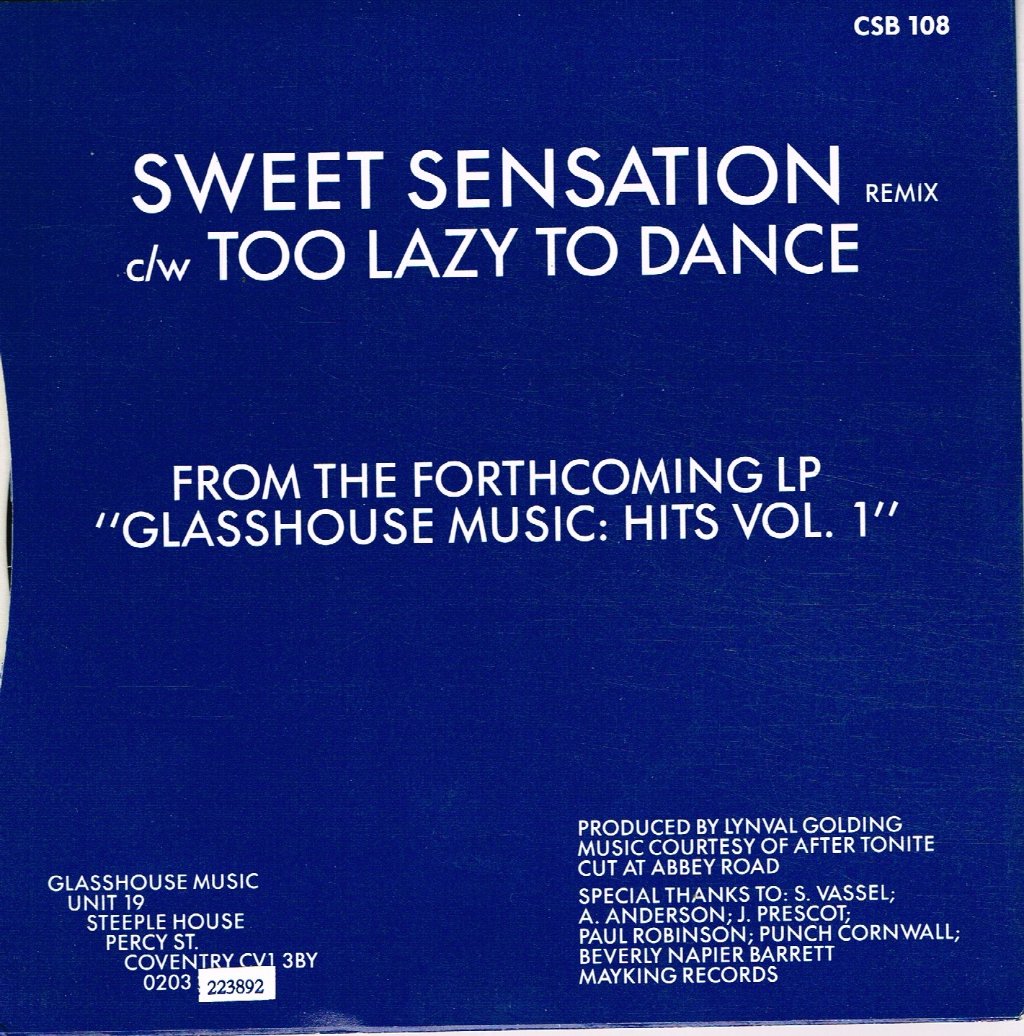 Rai King - Sweet Sensation - 7 Inch