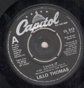 Lillo Thomas - I Love It - 7 Inch