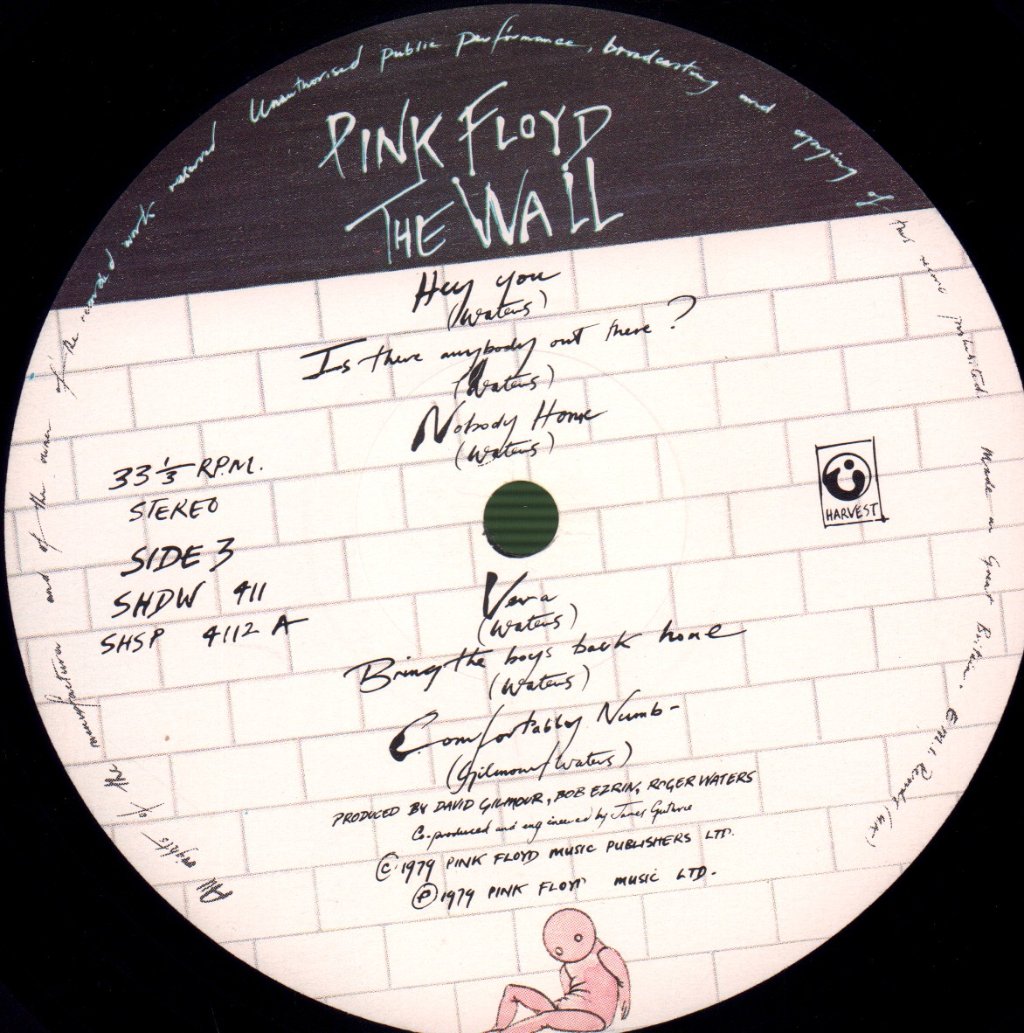Pink Floyd - Wall - Double Lp