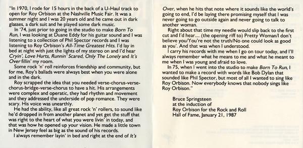 Roy Orbison - Only The Lonely - Cd