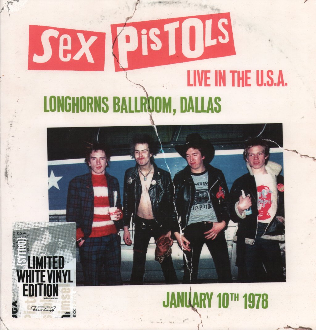 Sex Pistols - Live In The U.S.A 1978 – Dallas - Lp