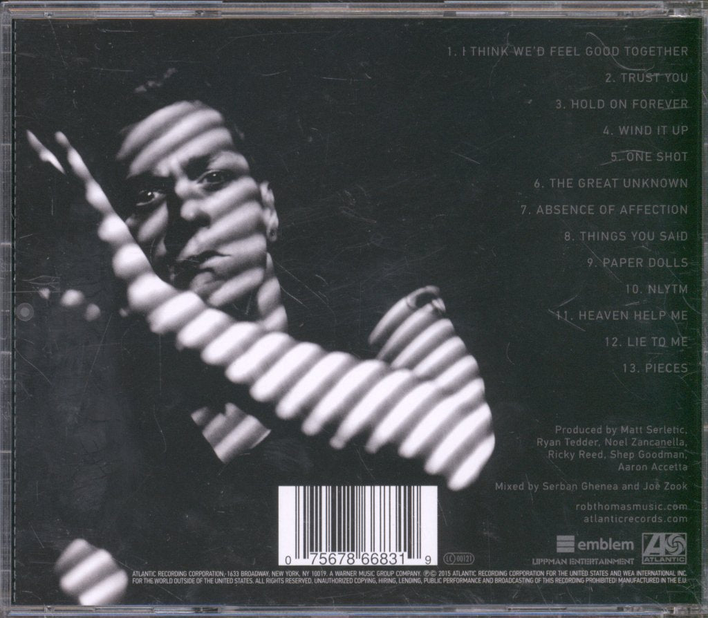 Rob Thomas - Great Unknown - Cd