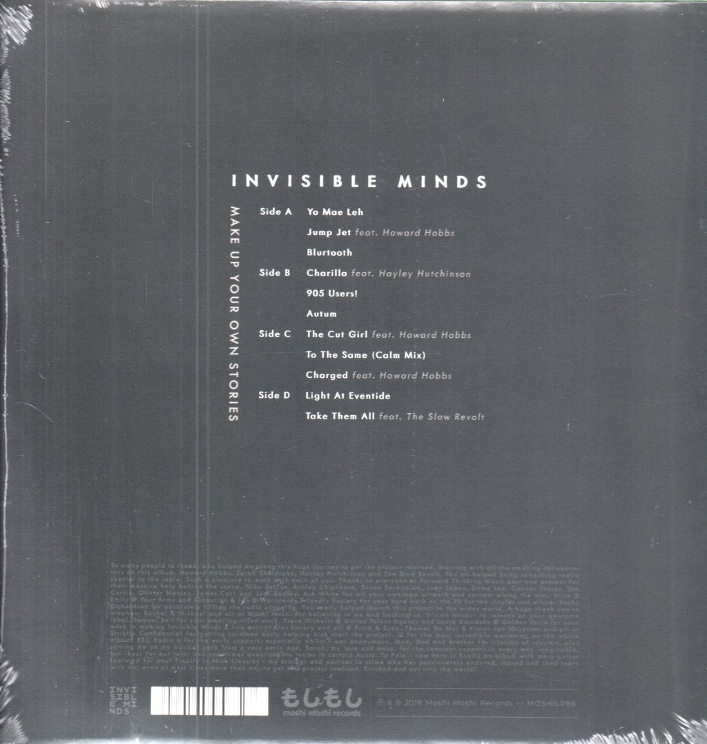 Invisible Minds - Make Up Your Own Stories - Double Lp