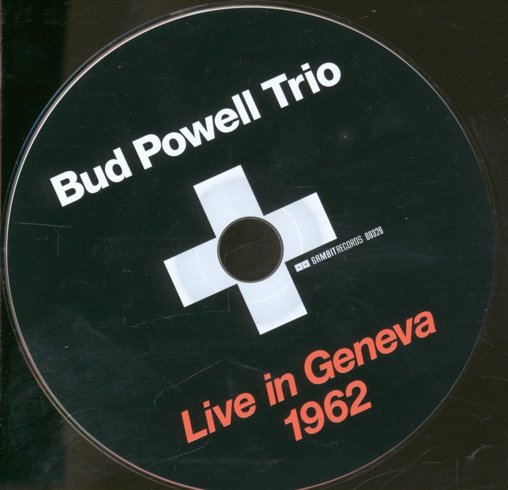Bud Powell Trio - Live In Geneva 1962 - Cd