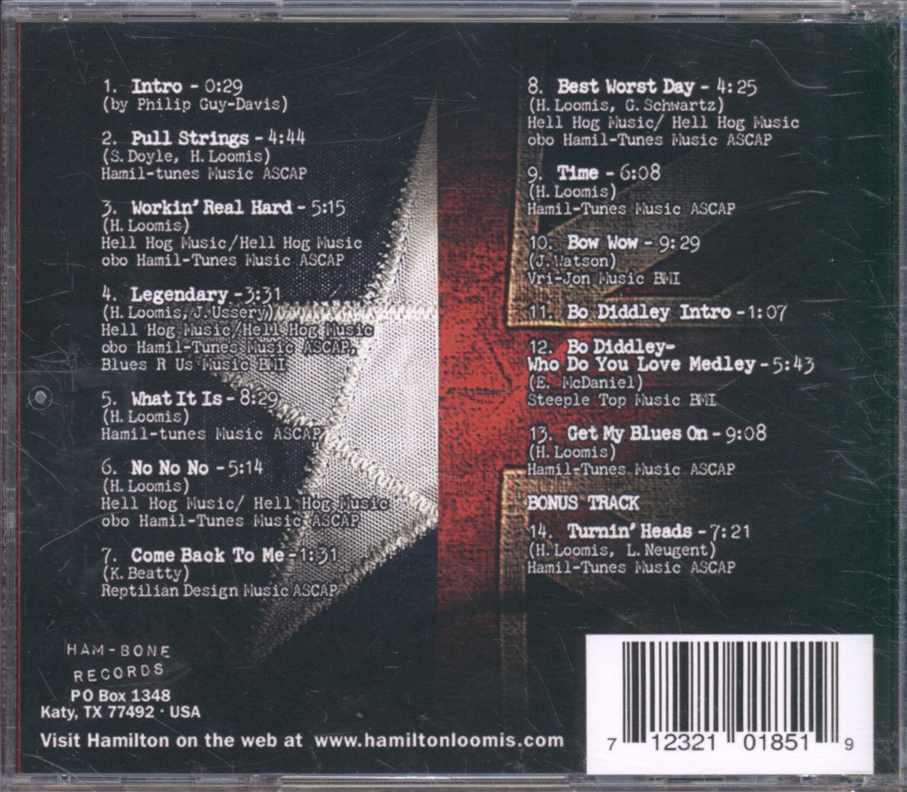 Hamilton Loomis - Live in England - Cd
