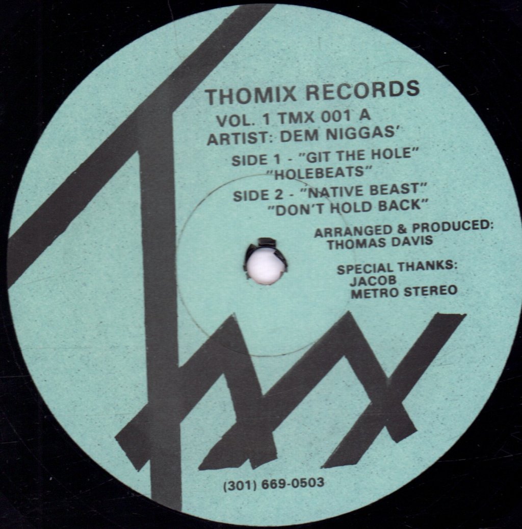 Dem Niggas - Thomix Records Vol. 1 - 12 Inch