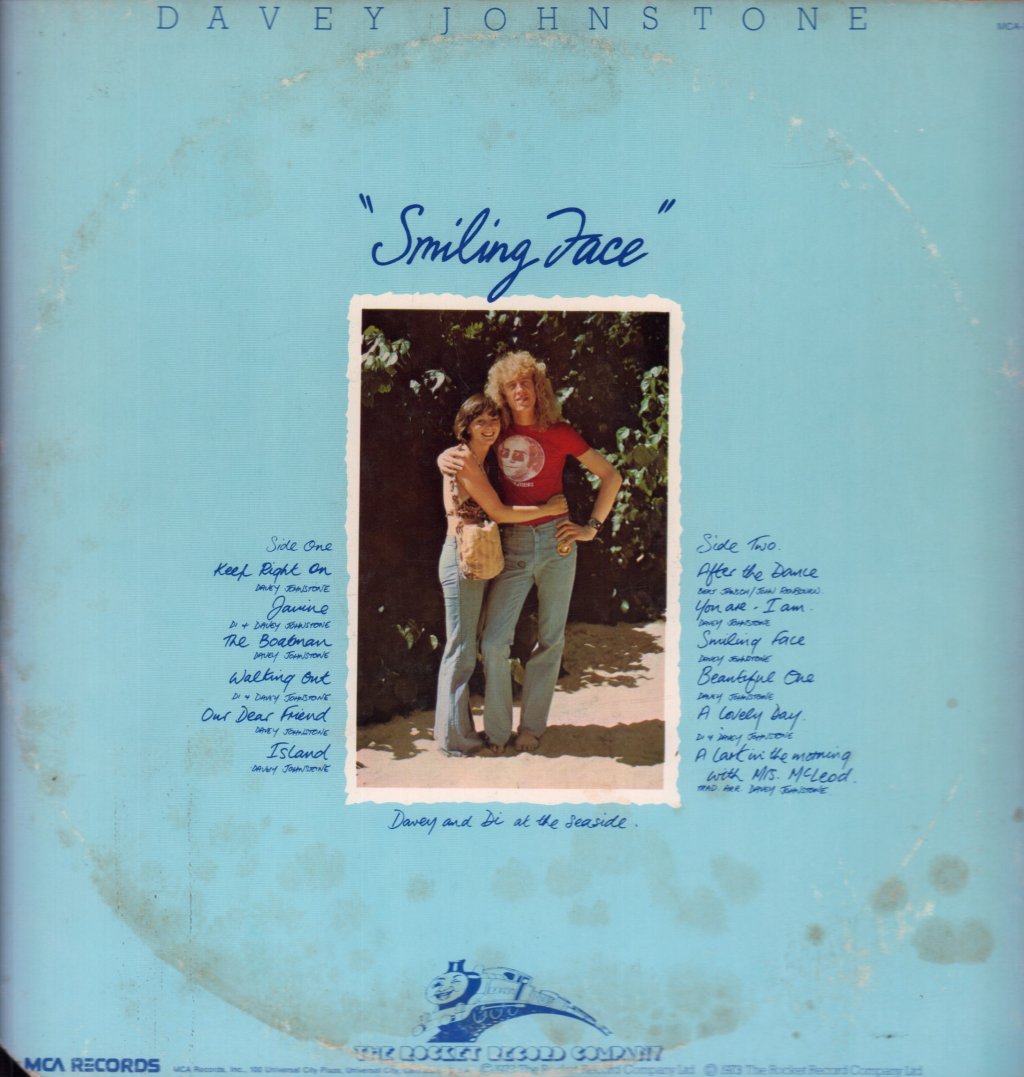 Davey Johnstone - Smiling Face - Lp