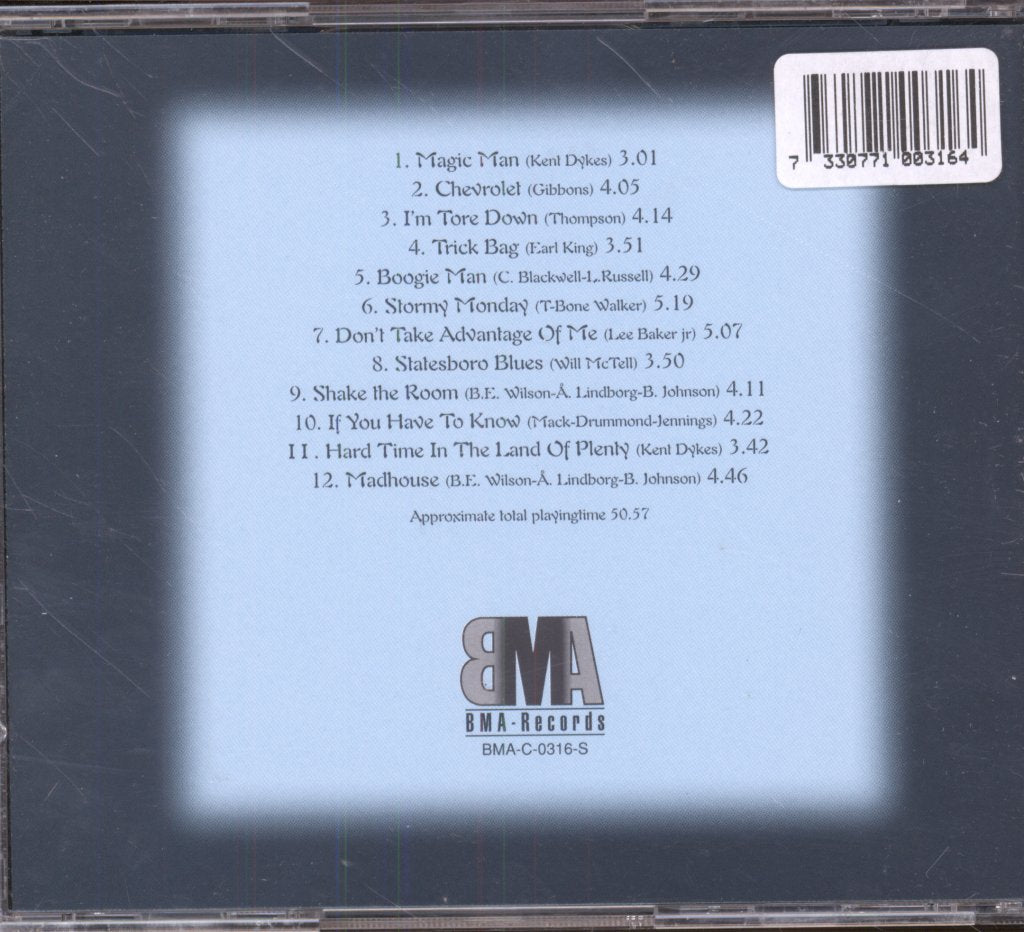 Bo Wilson Band - Magic Man - Cd