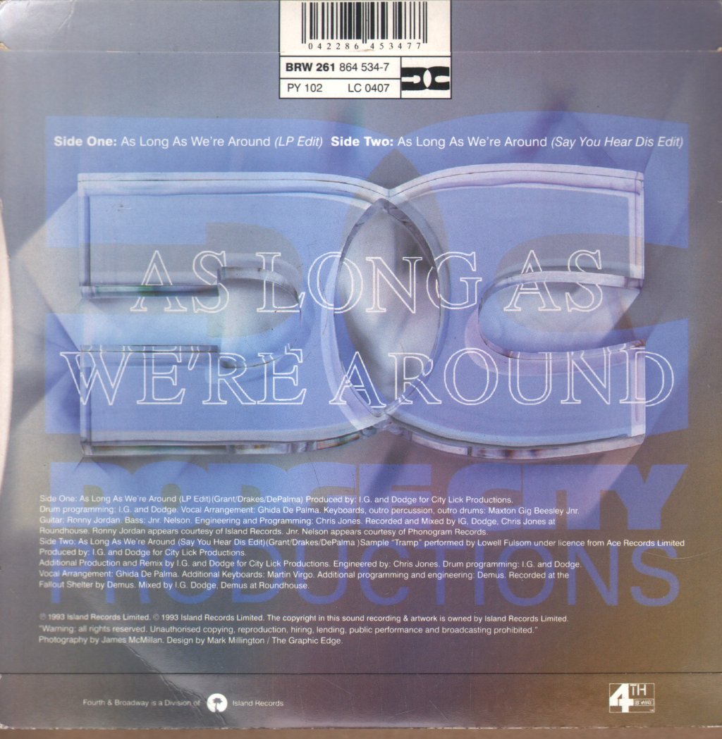 Dodge City Productions - As Long As We're Around - 7 Inch