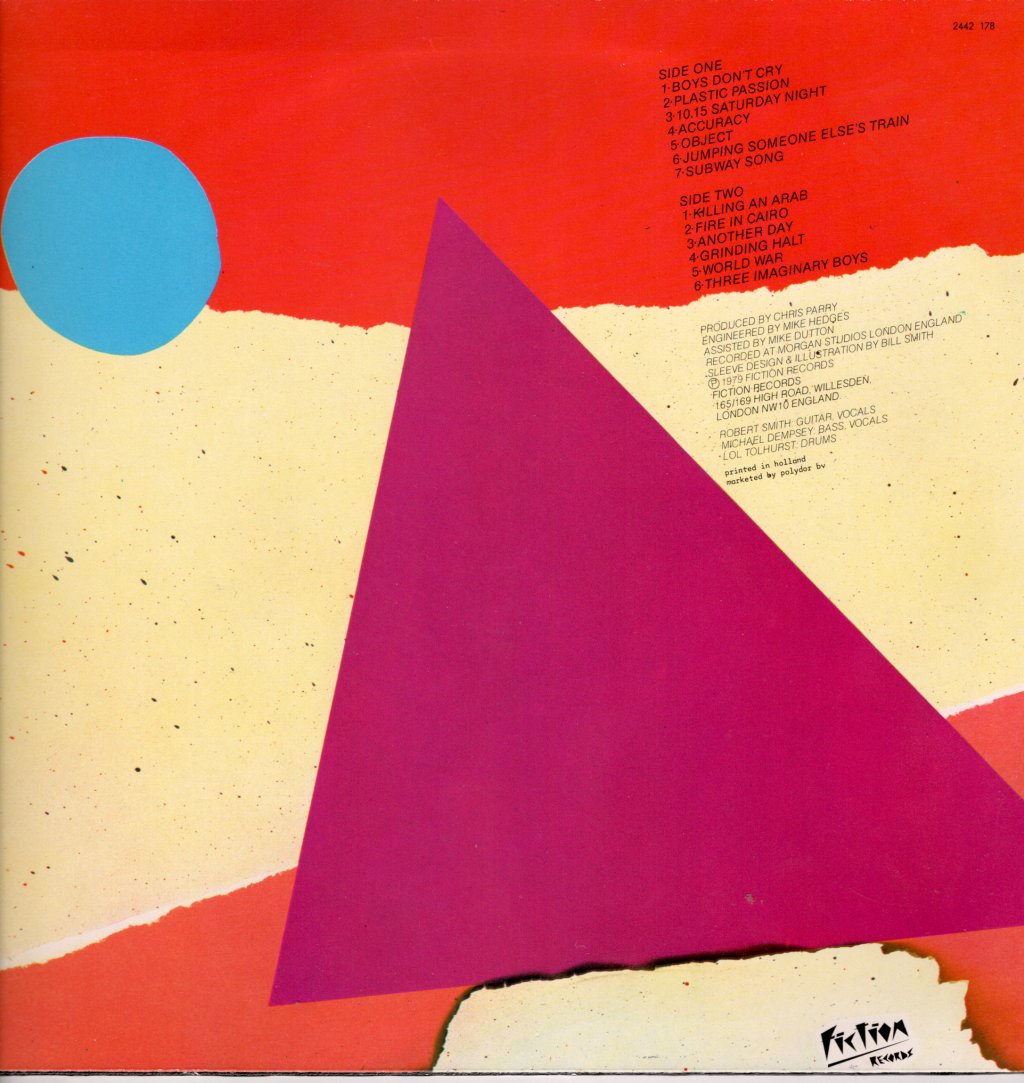 Cure - Boys Don't Cry - Lp