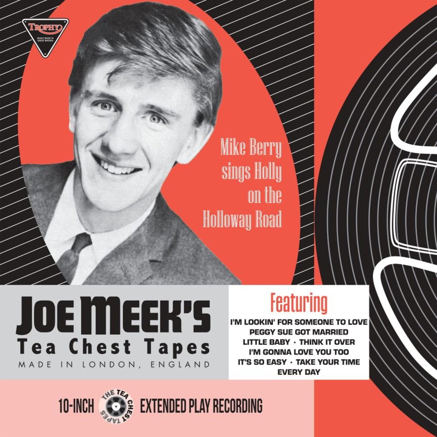 Mike Berry - Mike Berry Sings Holly On - 10 Inch