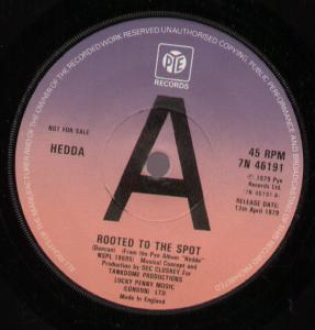 Hedda - Rooted To The Spot - 7 Inch