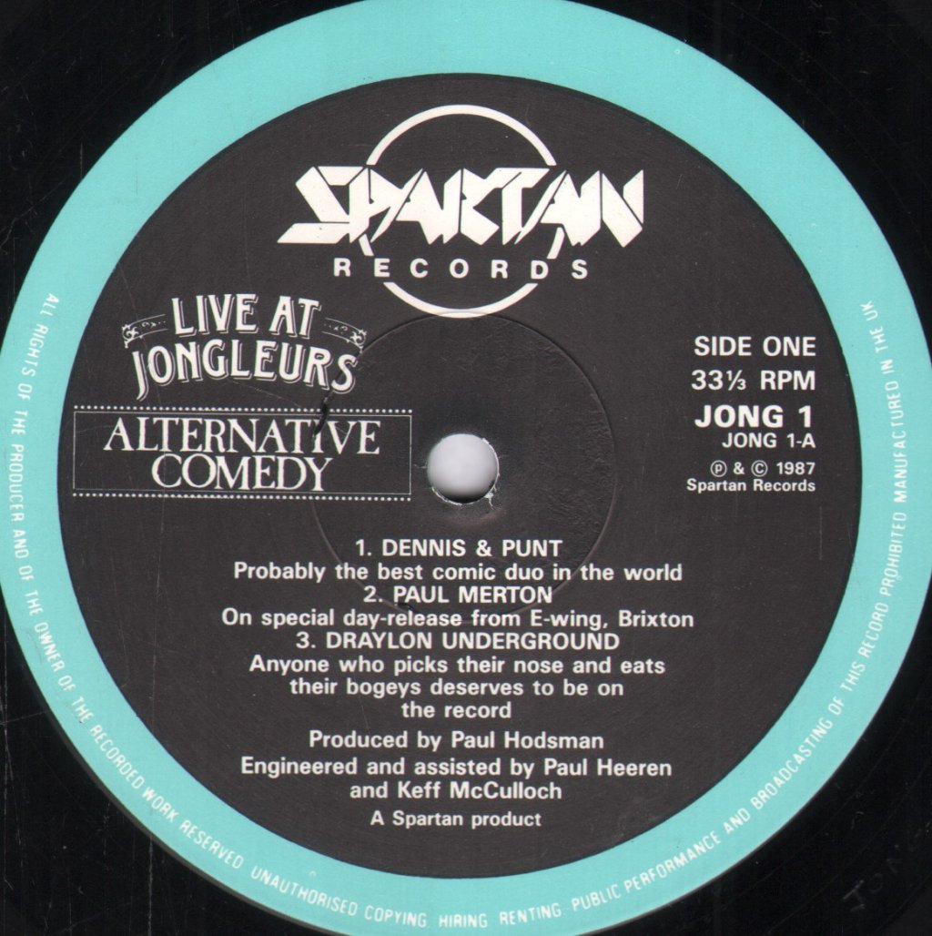 Various Artists - Live At Jongleurs - Lp