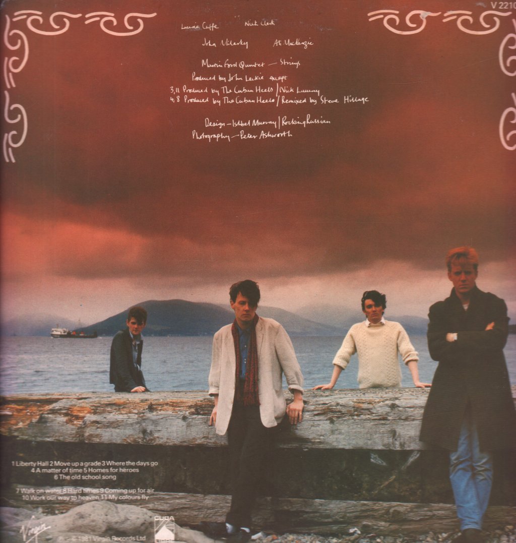 Cuban Heels (New Wave) - Work Our Way To Heaven - Lp