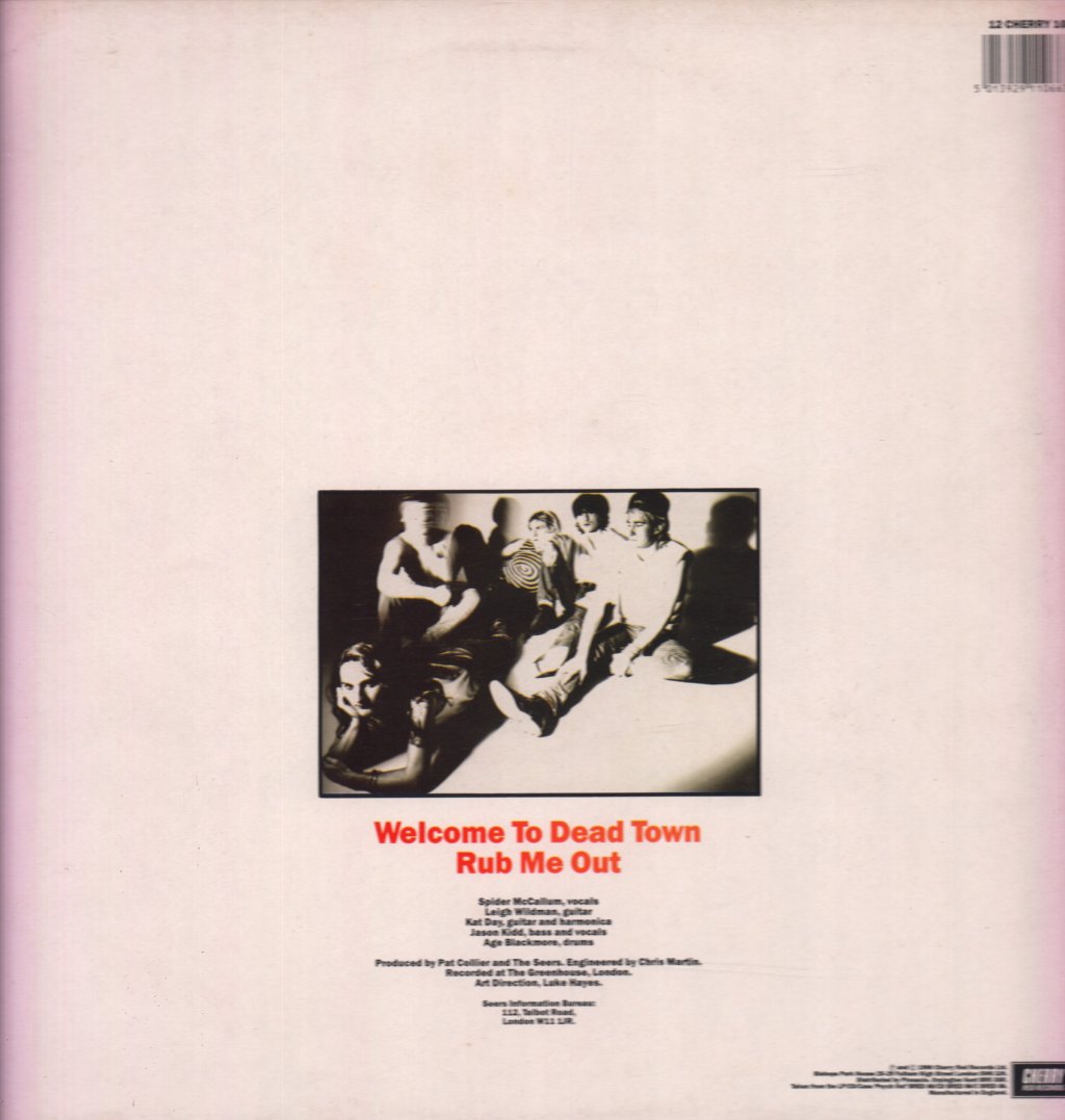 Seers - Welcome To Dead Town - 12 Inch