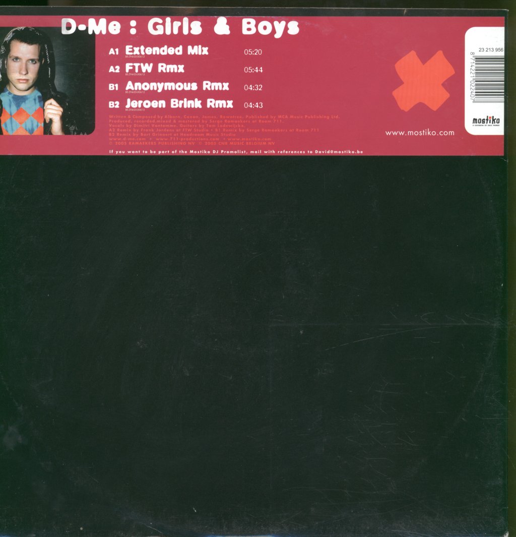 D-Me - Girls & Boys - 12 Inch