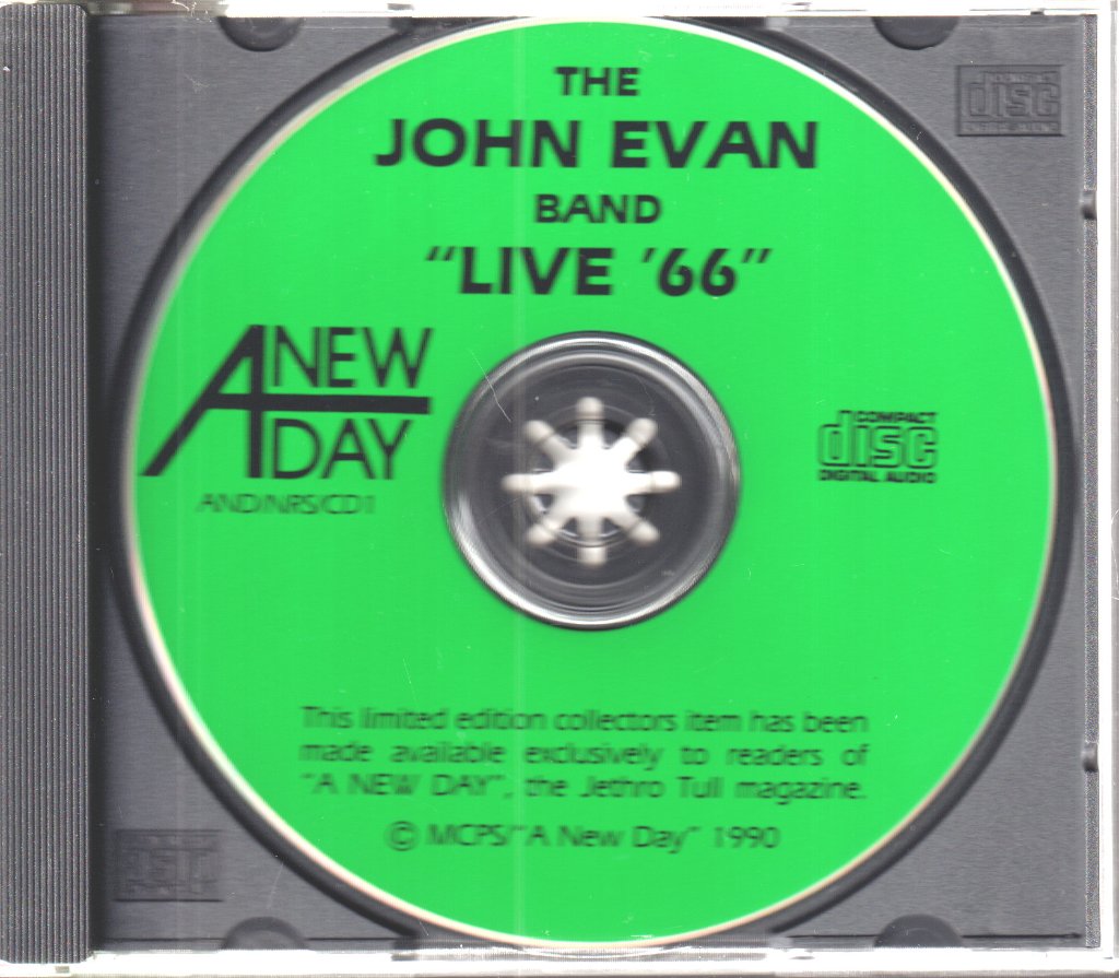 John Evan Band - Live 66 - Cd