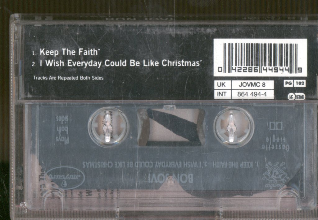 Bon Jovi - Keep The Faith - Cassette