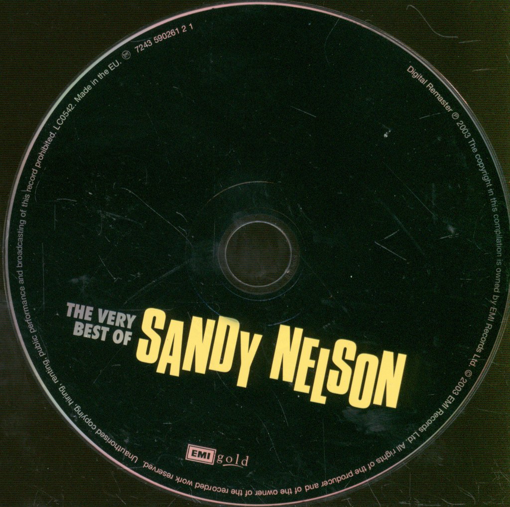 Sandy Nelson - Very Best Of Sandy Nelson - Cd