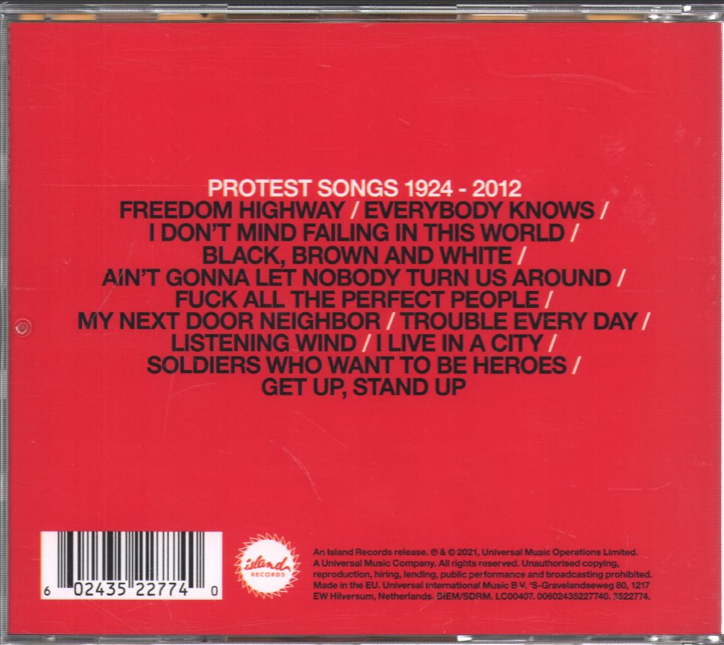 Specials - Protest Songs 1924-2012 - Cd