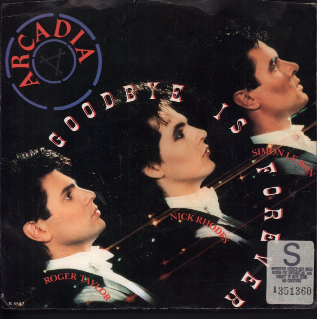 Arcadia (80'S Pop) - Goodbye Is Forever - 7 Inch