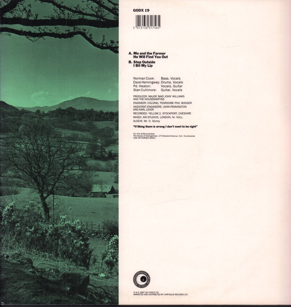 Housemartins - Me And The Farmer - 12 Inch