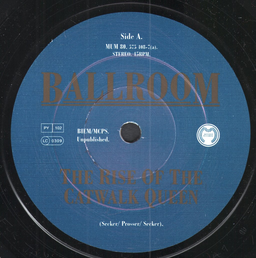 Ballroom (Indie) - Silent Singers - 7 Inch