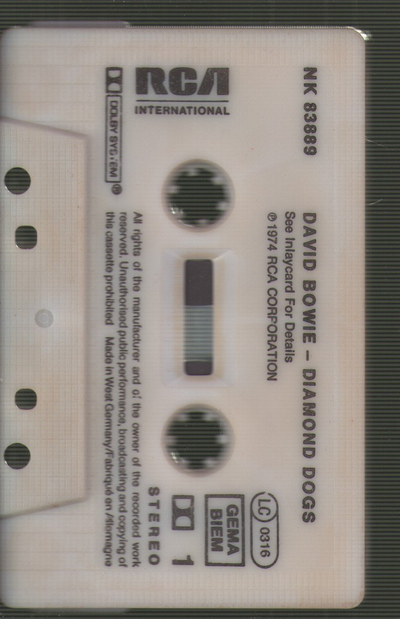 David Bowie - Diamond Dogs - Cassette