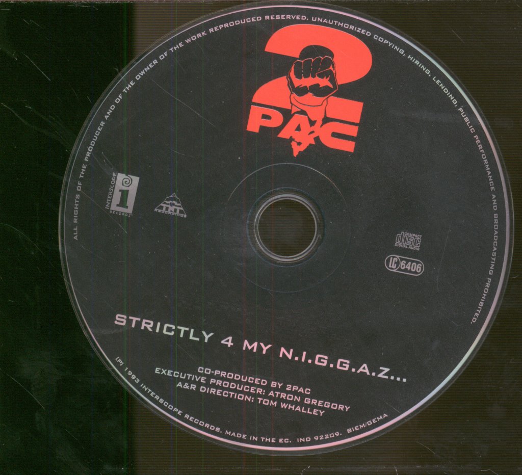 2Pac - Strictly 4 My N*.G.G.*.Z... - Cd