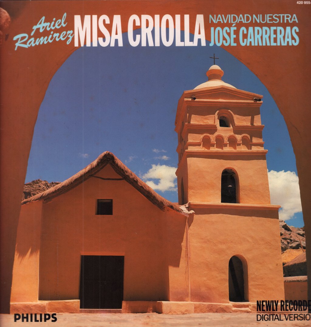 Ariel Ramirez jose carreras - Misa Criolla Navidad Nuestra - Lp