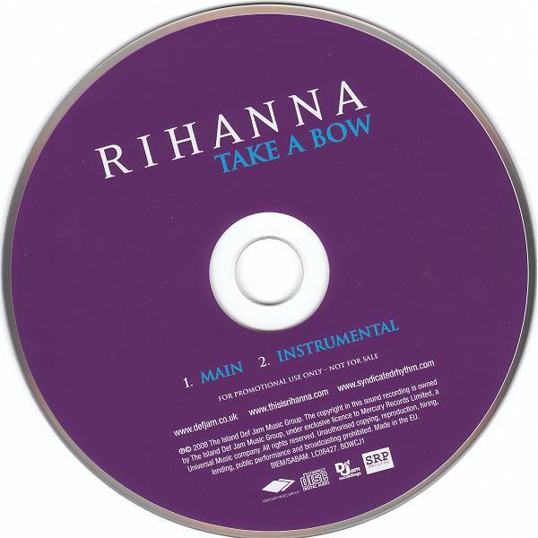Rihanna - Take A Bow - Cd