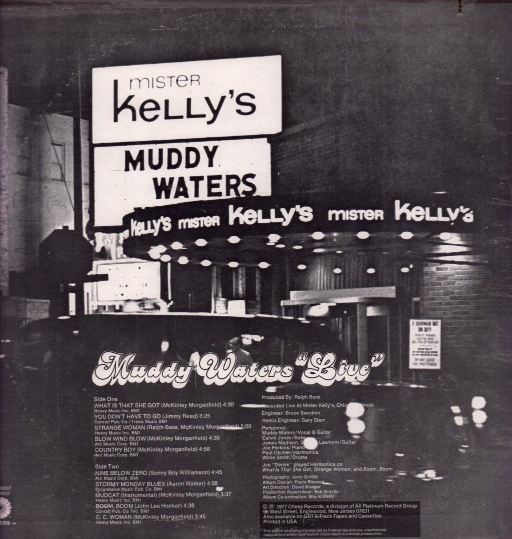 Muddy Waters - Live - Lp