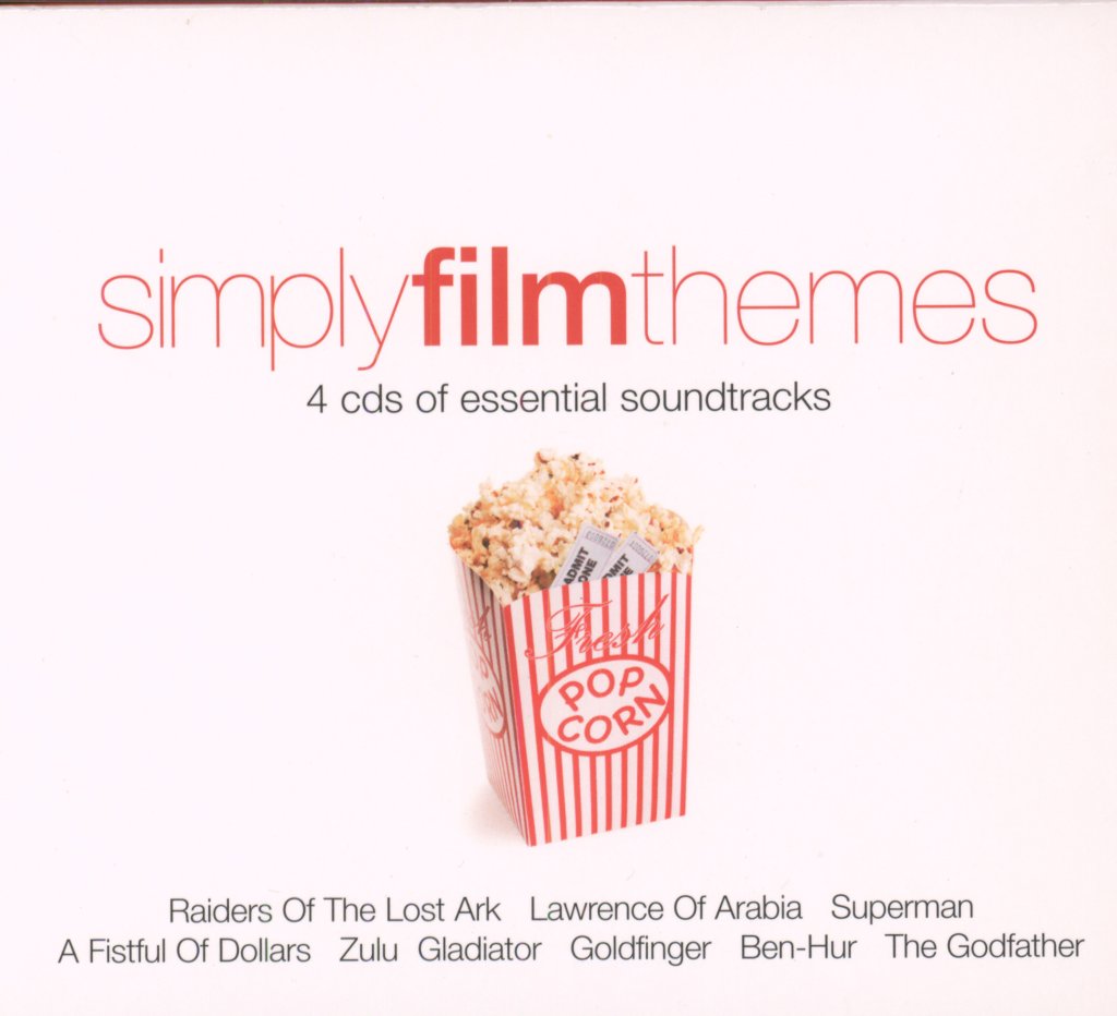 City Of Prague Philharmonic - Simply Film Themes (4 CDs Of Essential Soundtracks) - Cd Set