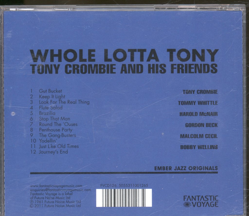 Tony Crombie - Whole Lotta Tony - Cd