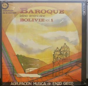 Baroque Latino Americaine - Bolivie Vol 1 - Lp