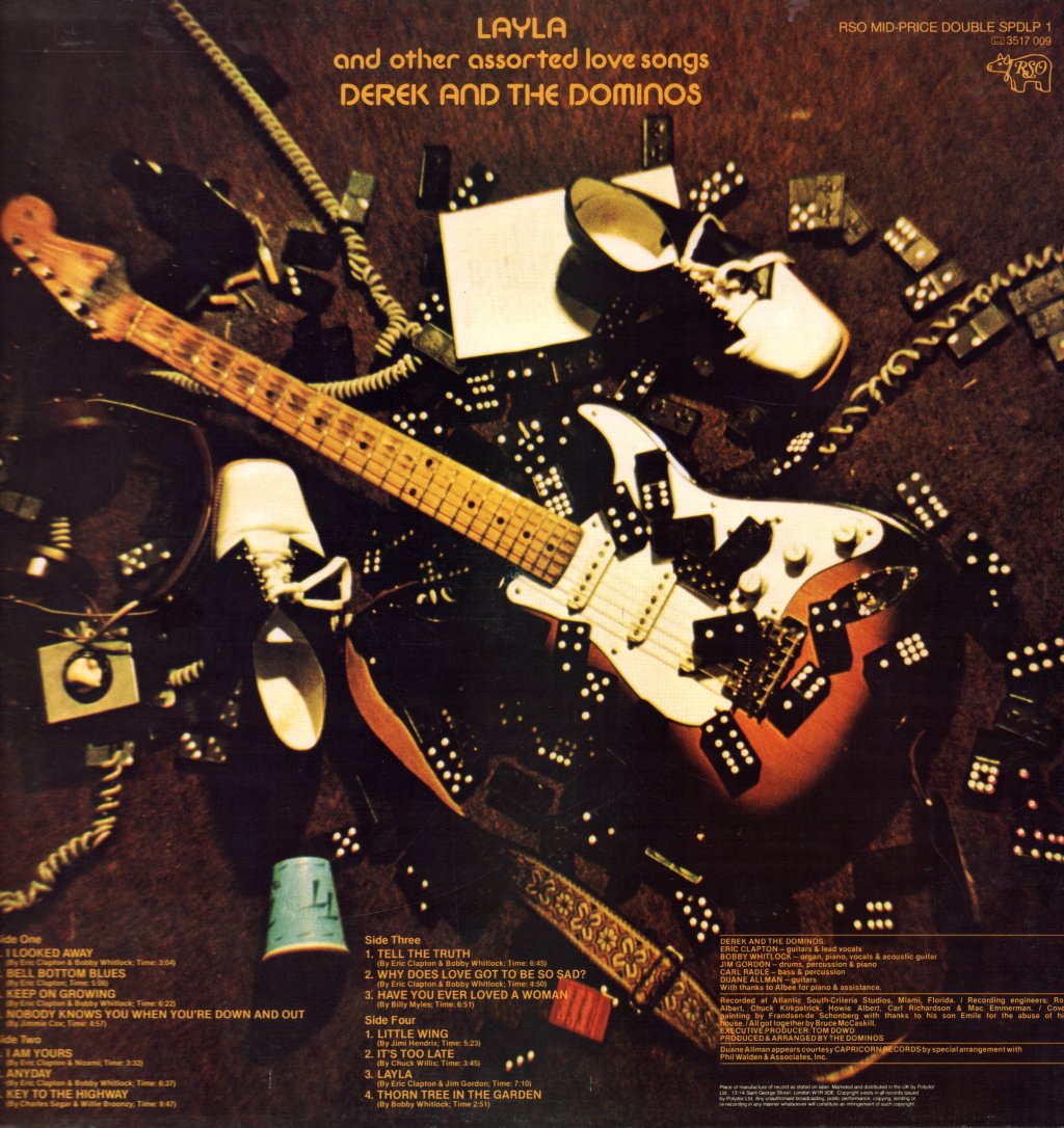 Derek And The Dominos - Layla And Other Assorted Love Songs - Double Lp
