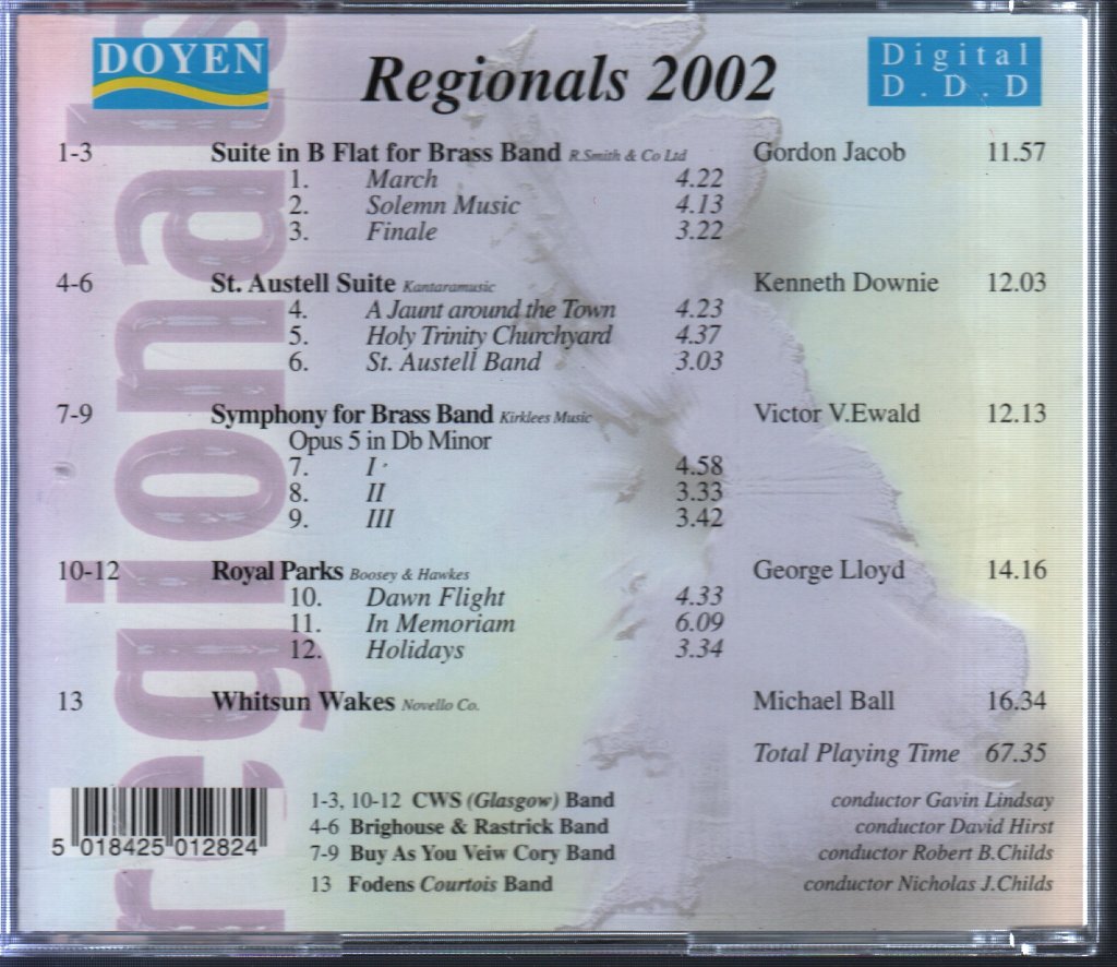 Various - Regionals 2002 - Cd