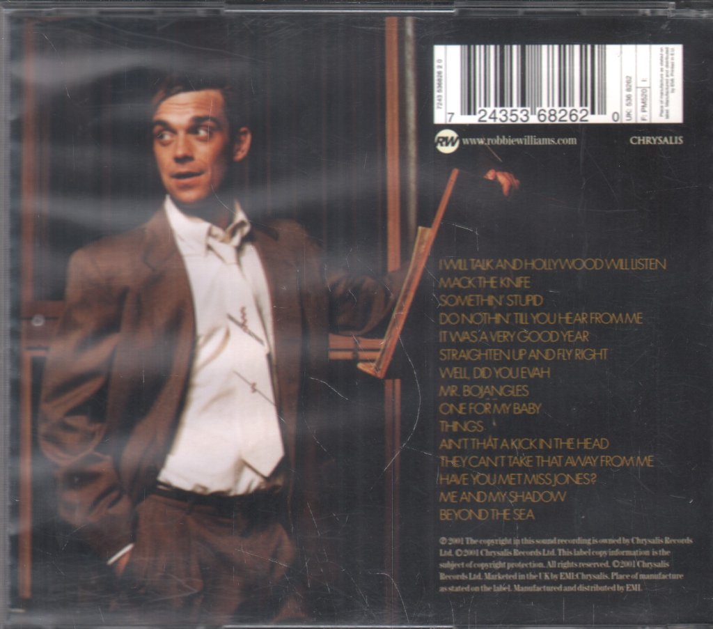 Robbie Williams - Swing When You're Winning - Cd
