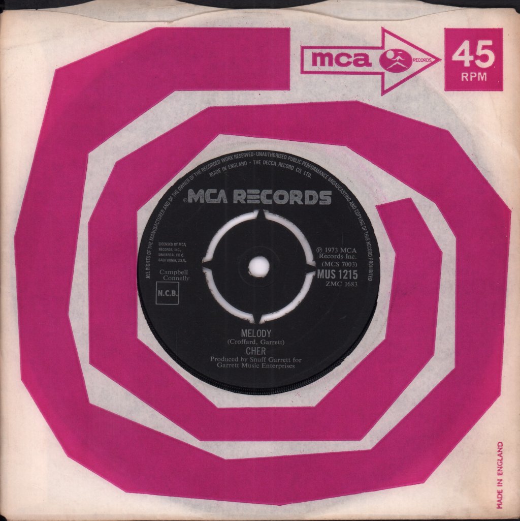 Cher - Half Breed - 7 Inch