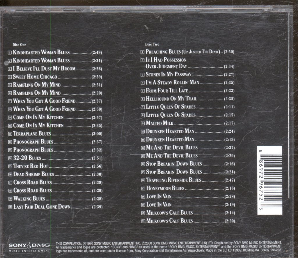 Robert Johnson (Blues) - Complete Sessions - Double Cd