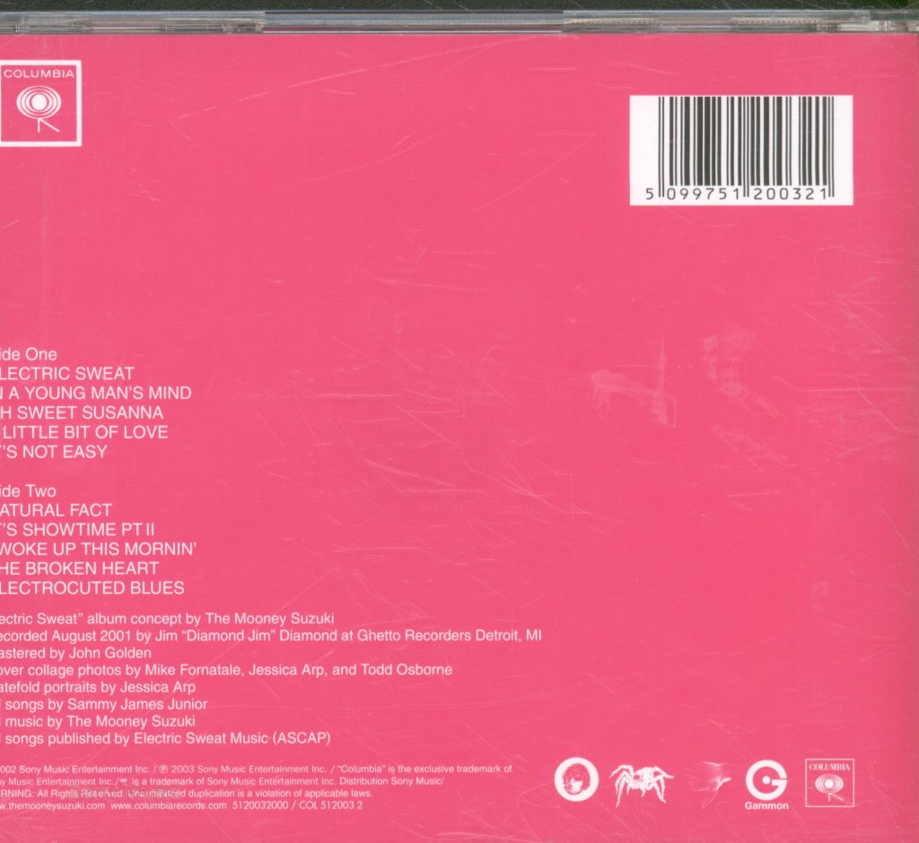 Mooney Suzuki - Electric Sweat - Cd