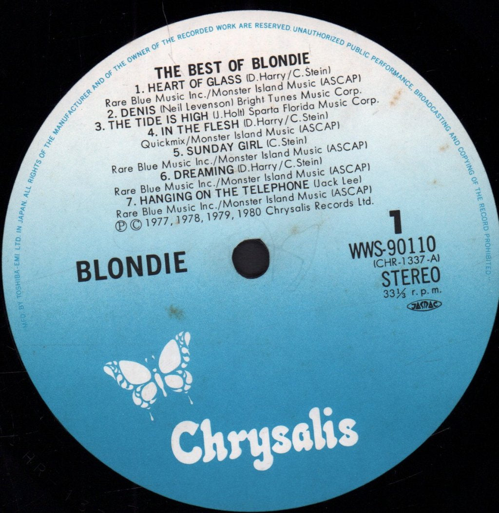 Blondie - Best Of - Lp