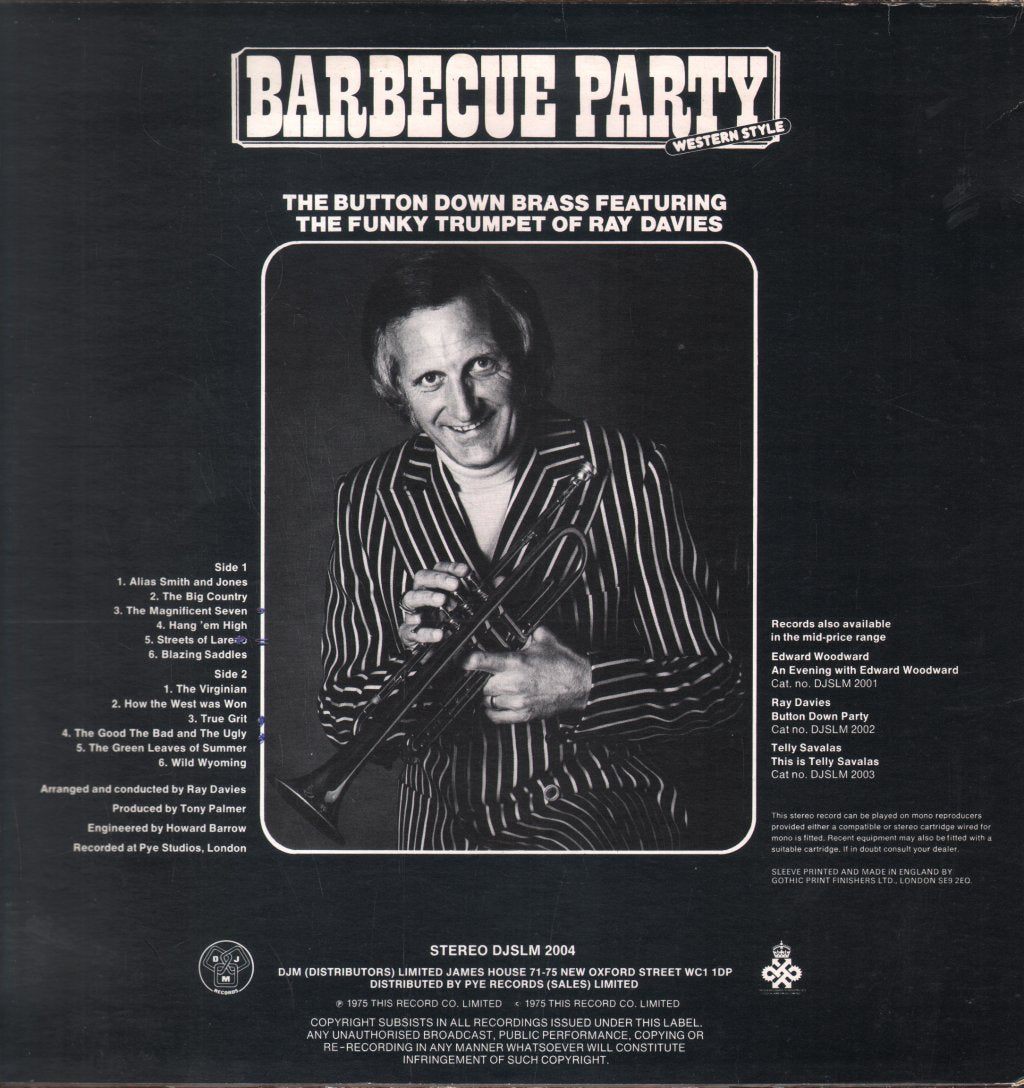 Button Down Brass - Barbecue Party - Lp