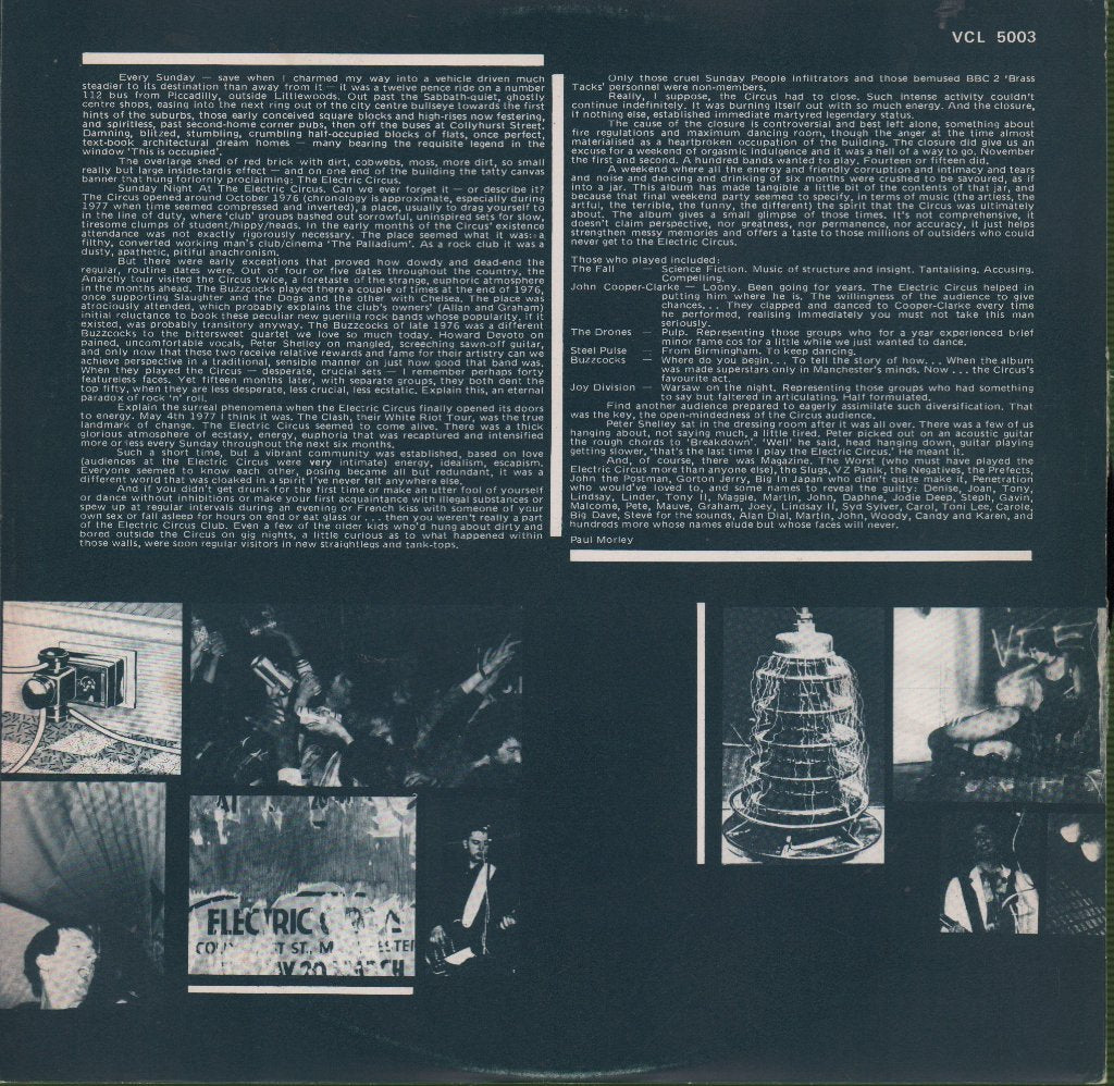Short Circuit - Live At The Electric Circus - 10 Inch