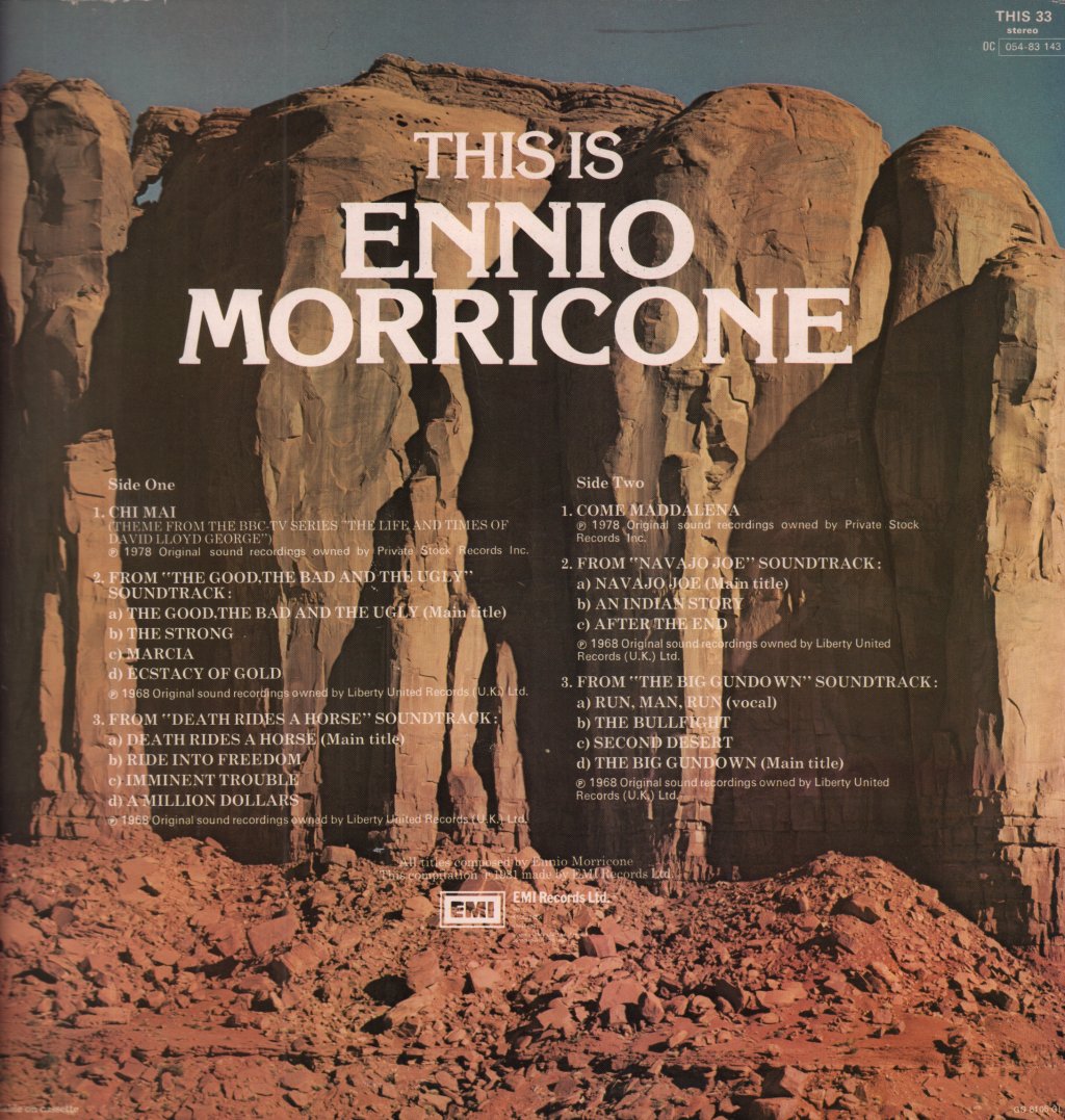 Ennio Morricone - This Is - Lp