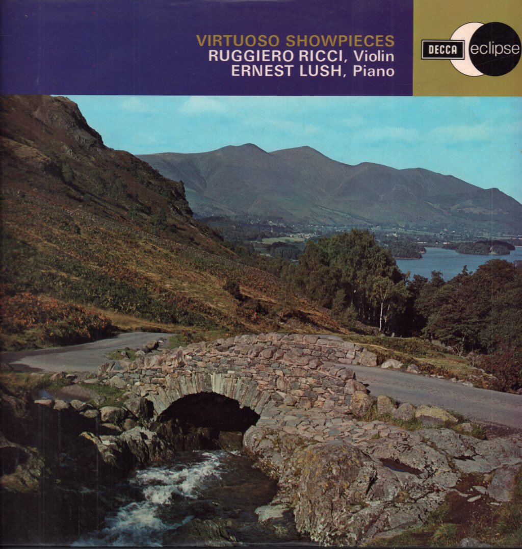 Ruggiero Ricci / Ernest Lush - Virtuoso Showpieces - Lp